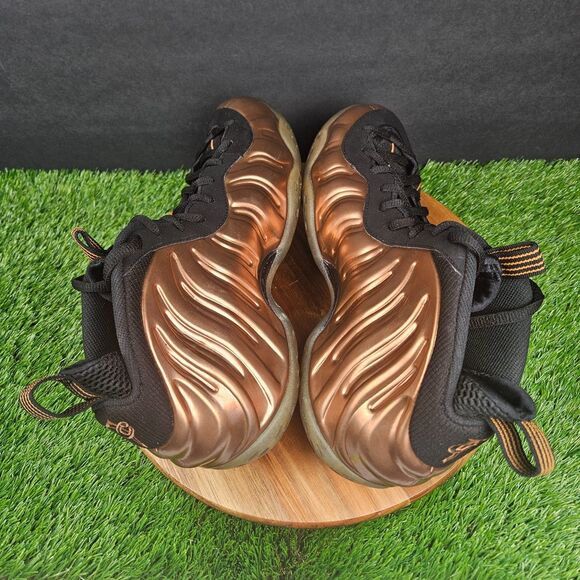 Nike Air Foamposite One Shoes Mens Size 10.5 Black Copper Basketball Sneakers main image 4